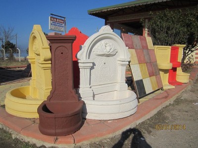 Beton çeşmeler